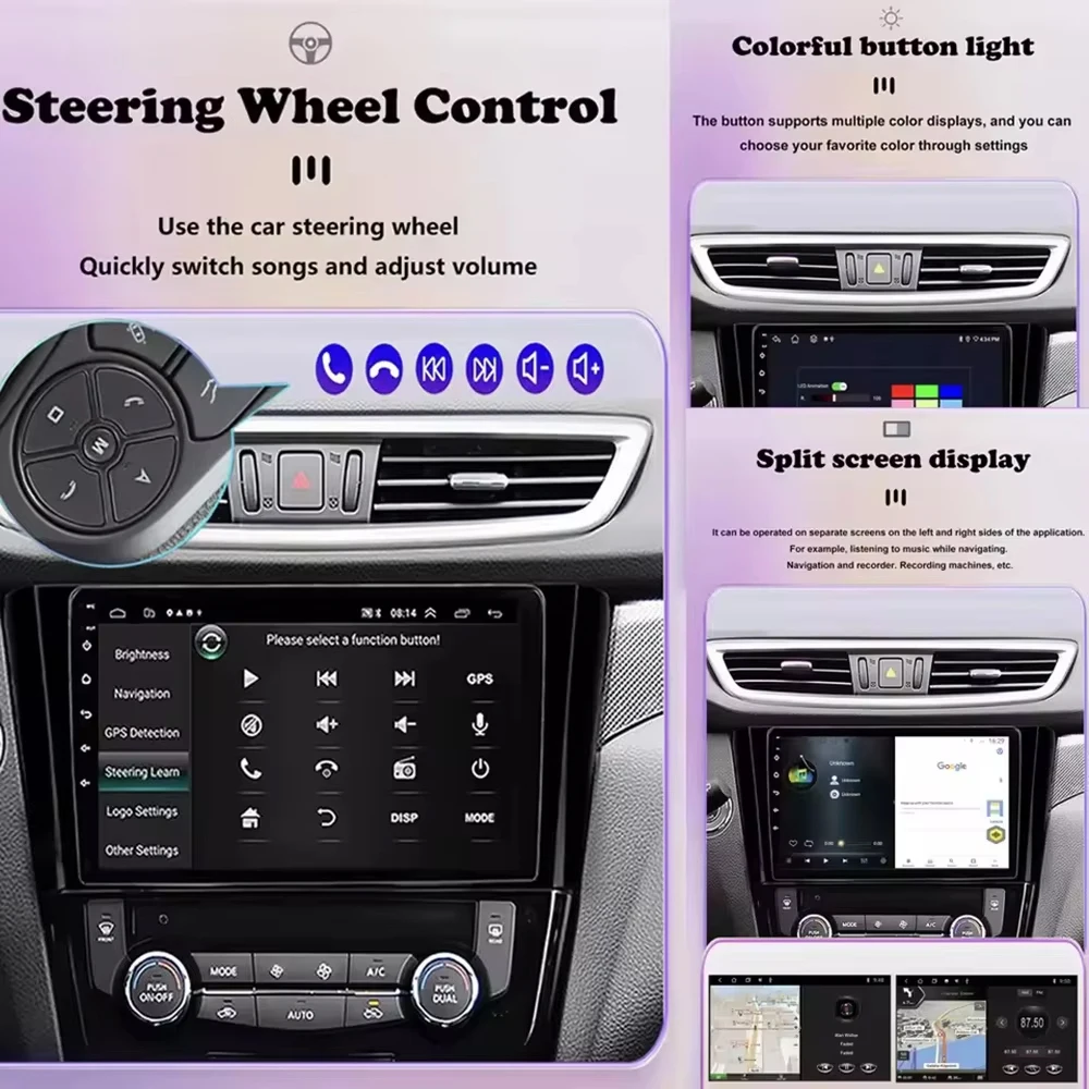 Car Radio Multimedia Video Player GPS Navigation Stereo Touch Screen For Audi A3 8P 2003-2012 S3 RS3 Android 16 Auto CarPlay 7''