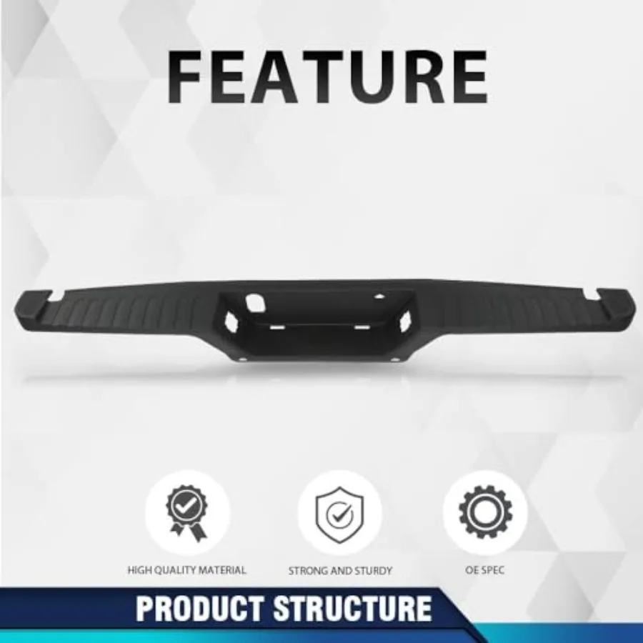 غطاء وسادة علوية للمصد الخلفي مع تكامل السحب والمساعدة في الحديقة لتحسين سلامة المركبات والراحة في شاحنة شديدة التحمل #3