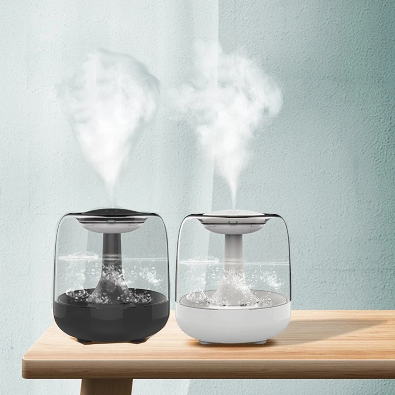 440Ml Umidificatore Diffusore d'aria di grande capacità Atomizzatore Diffusore di aromi ad ultrasuoni Freddo Mist Maker Purificatore d'aria