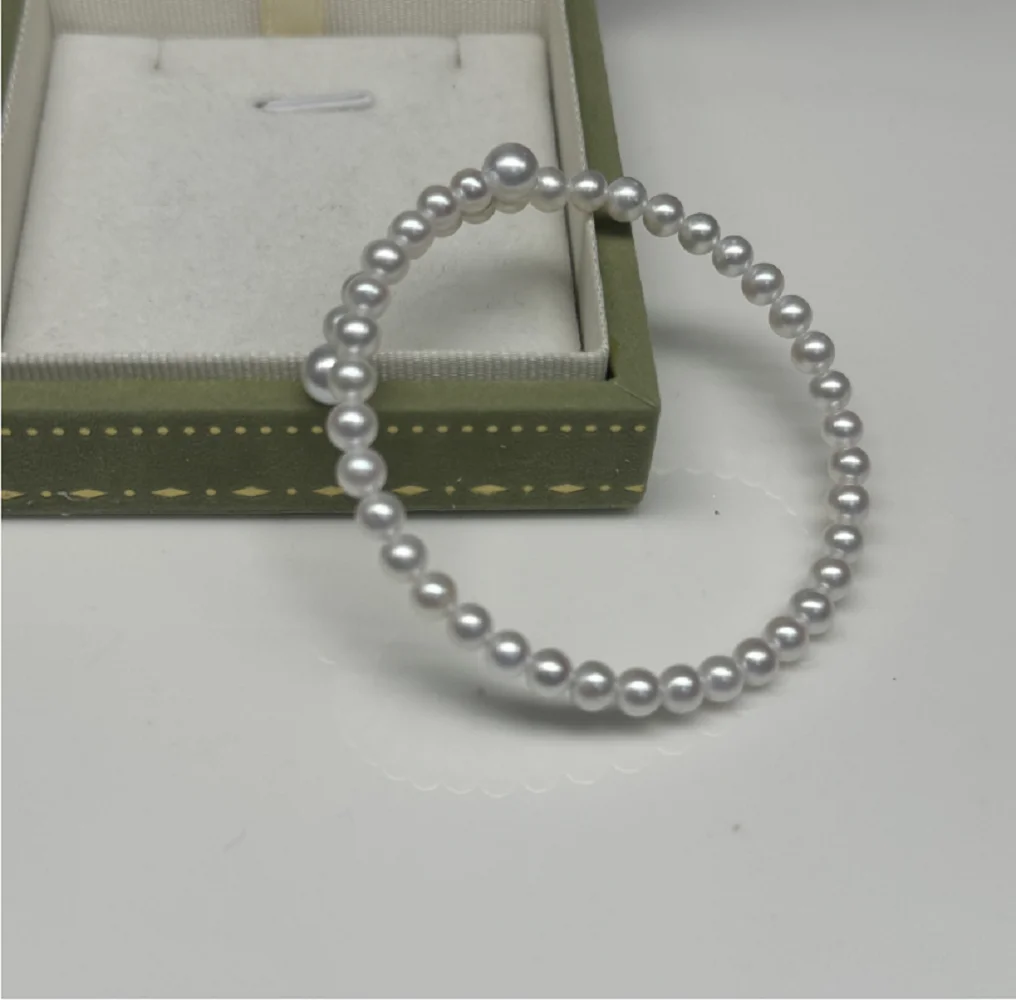 Bracciale di perle Akoya AAA g - Memory Wire Bracelet recensione e prezzo