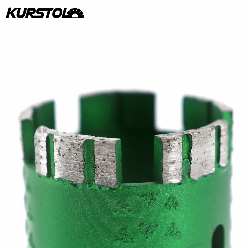 KURSTOL Diamond Drilling Core Bits 1/2pcs 50/65/75/102mm 5/8-11 Granite Marble Dry Drill Bits Stone Concrete Hole Saw Cutter