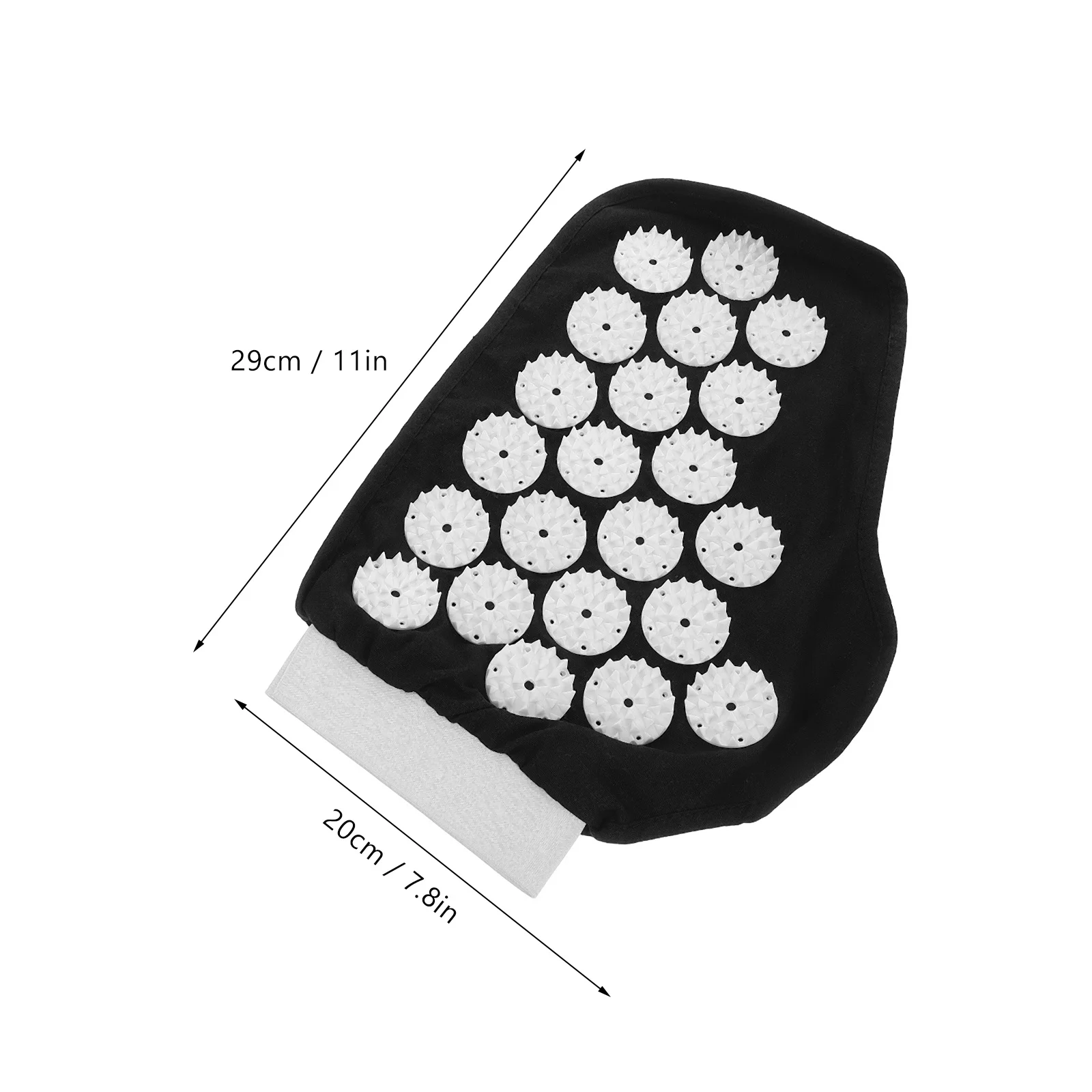 1 زوج سبايك قفازات التدليك العلاج بالابر يده قفازات لليوجا الاسترخاء دليل أدوات مساج المحمولة استخدام للمنزل مكتب الصالة الرياضية #4