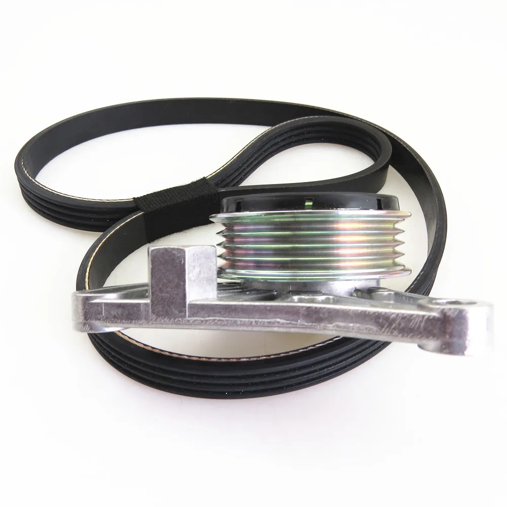 058260511 4PK855 Air Conditioning Compressor Drive Tensioner Idler Power Pump Belt for VW Passat B5 Audi A4 A6 1.6 1.8T - Image 2