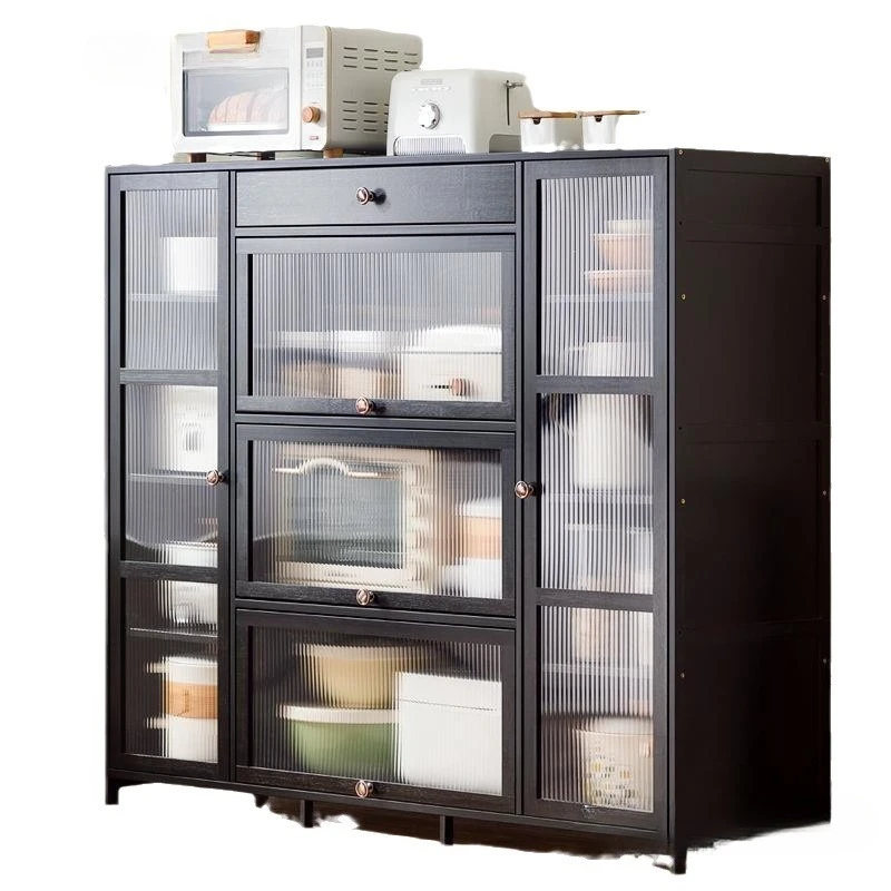 

Kitchen rack Floor-to-ceiling multi-layer cabinet Multifunctional locker