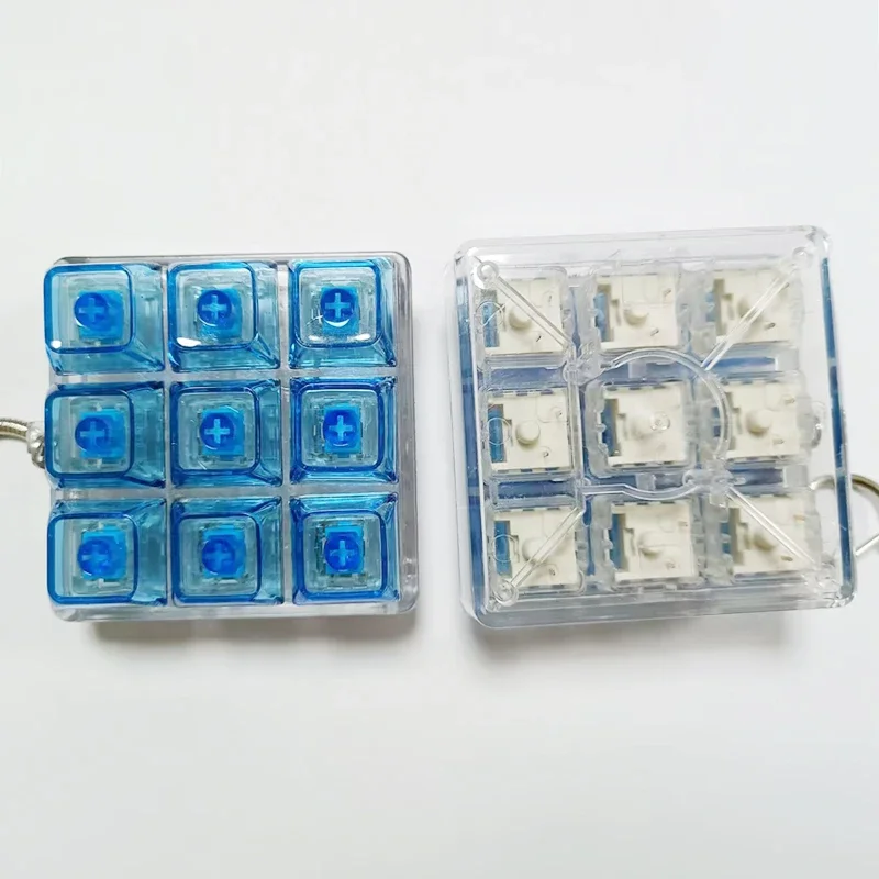 Nowa sferyczna kwadratowa klawiatura Fidget zabawka zabawka antystresowa dla dzieci dorośli prezenty przycisk na palec zabawki antystresowe