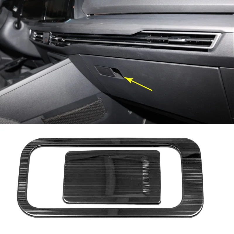 Car Interior Accessories For Volkswagen VW Golf 8 MK8 2020 2021 LHD Water Cup Cover Air Vent Trims Window Lift Switch Panel Trim