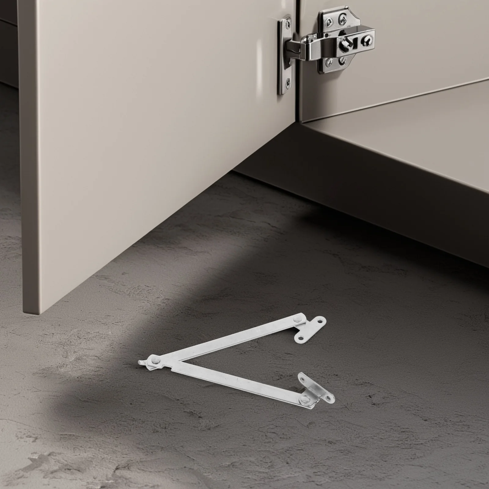 

4 Pcs Hinges for Furniture Cabinet Lid Support Slide Soft Close Heavy Duty Prop Hidden Support Cabinet Hardware