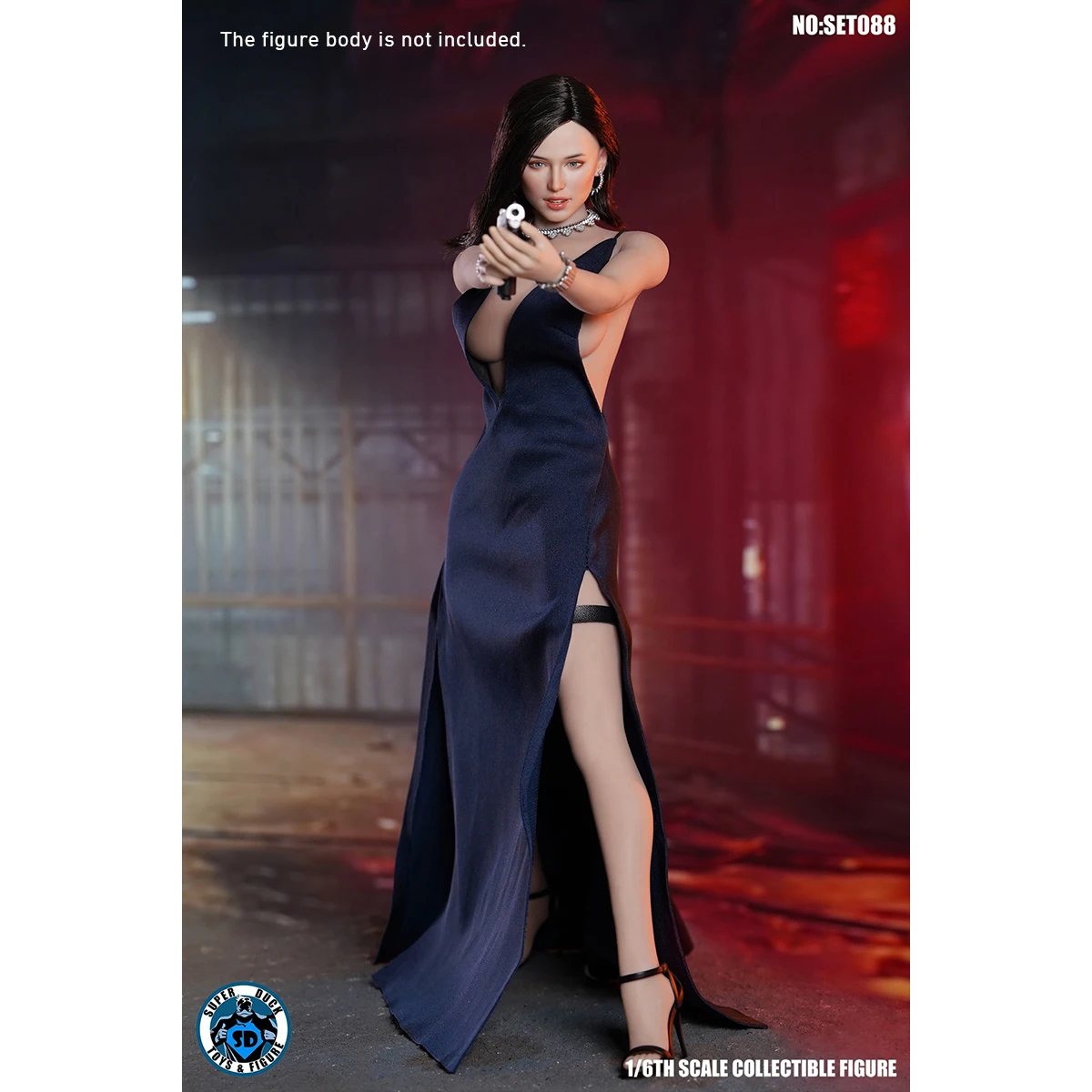 

HIPLAY SUPER DUCK Female Agent SET088 Accessory Pack 1/6 Scale Fit Action Figure