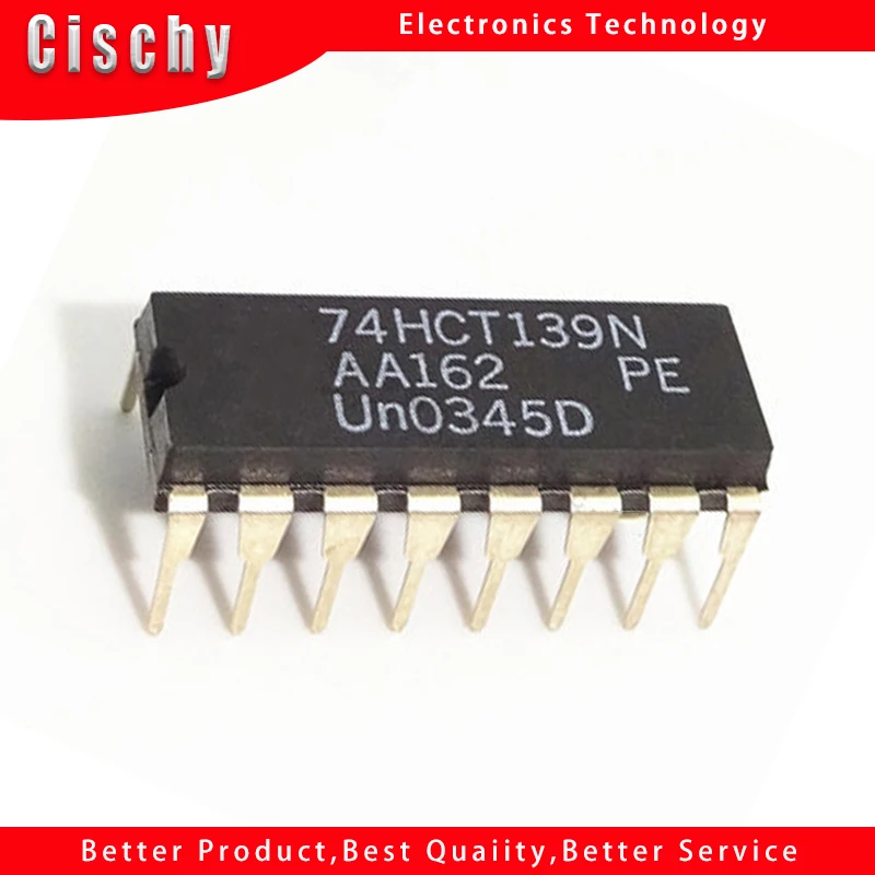 5pcs/lot SN74HCT139N 74HCT139N 74HCT139 DIP-16 In Stock