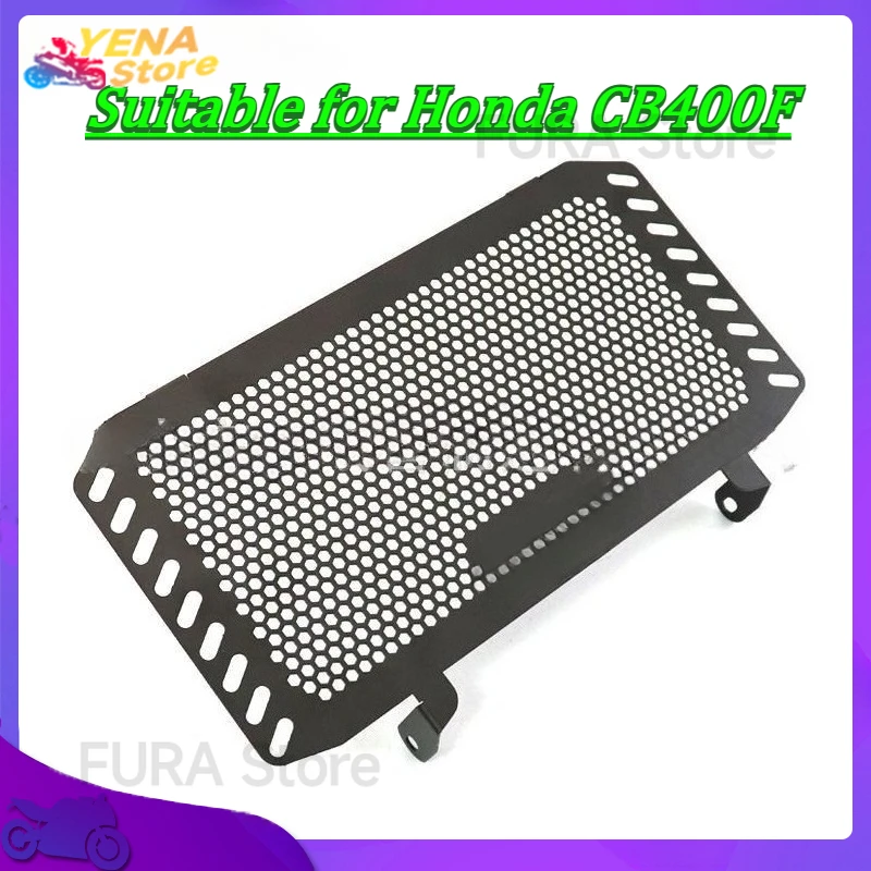 

Motorcycle radiator guard grille cover protector water tank guard accessory suitable for Honda CB400F