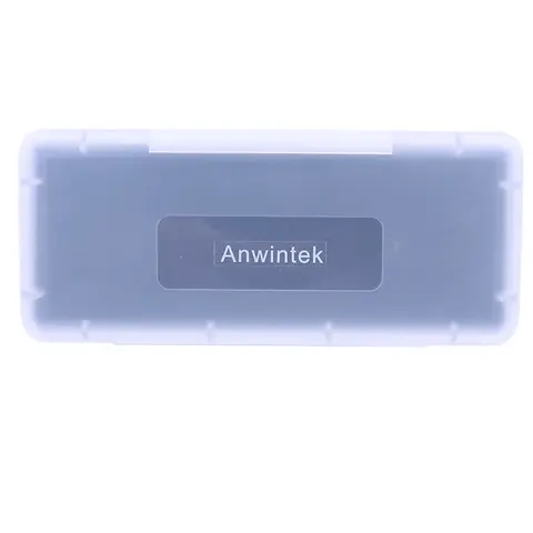 6-i-1 genomskinlig SD-korthållare EVA-skum antistatisk plastminneskortsskyddslåda bärbar förvaringslåda för 6 SD-kort 10 best sales micro sd-fodral - №4