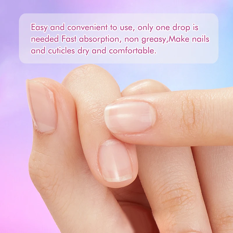 CHUNSHU 10 ミリリットル二層カラーキューティクルオイルジャスミンの香りの修復治療爪強化マニキュアネイルケア皮膚保護