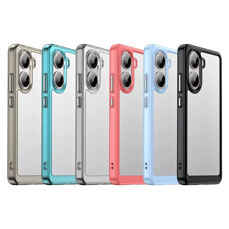 For Poco X7 Pro Case Cover Xiaomi Poco X7 Pro Capa Shockproof Bumper Back Hard Clear Transparent Colour Fundas Poco Poco X7 Pro