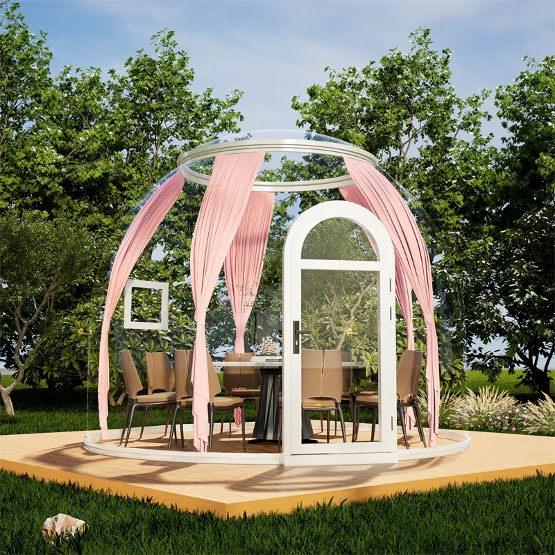 Hot Selling Soundproof China Out Door Bubble Tent Dome House Pc Polycarbonate Luxury Hotel Dome House Tent