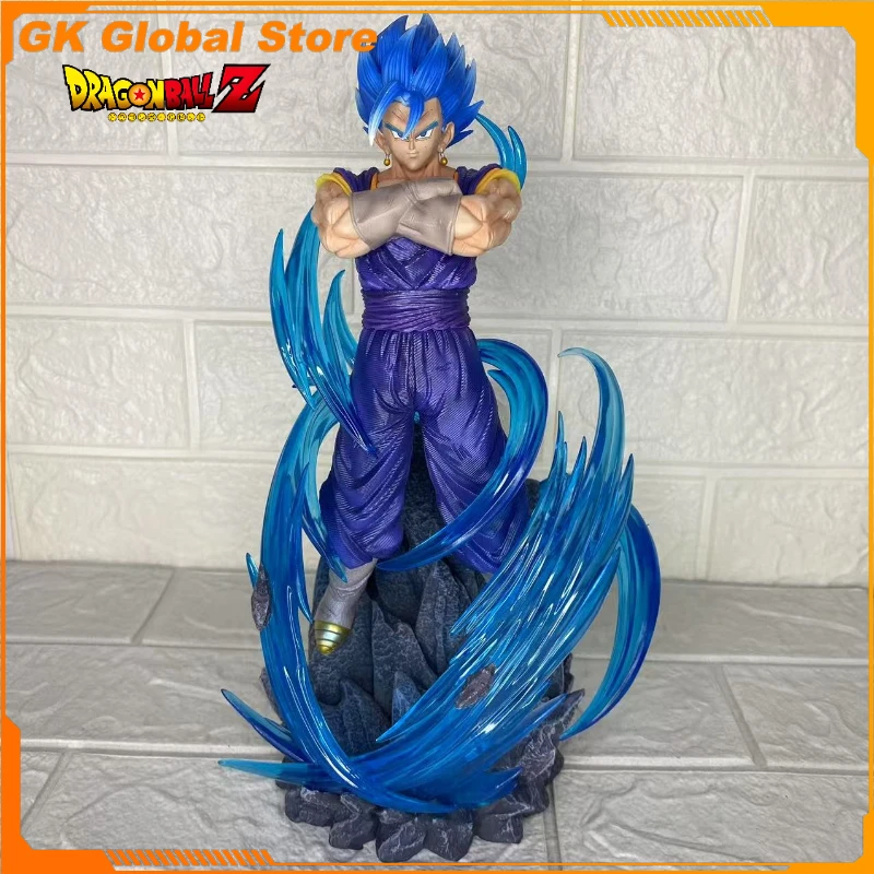 

33 см новый Dragon Ball аниме фигурка Vegetto окружающая модель из ПВХ сцена собирает статуя настольное украшение детские подарки на день рождения игрушки