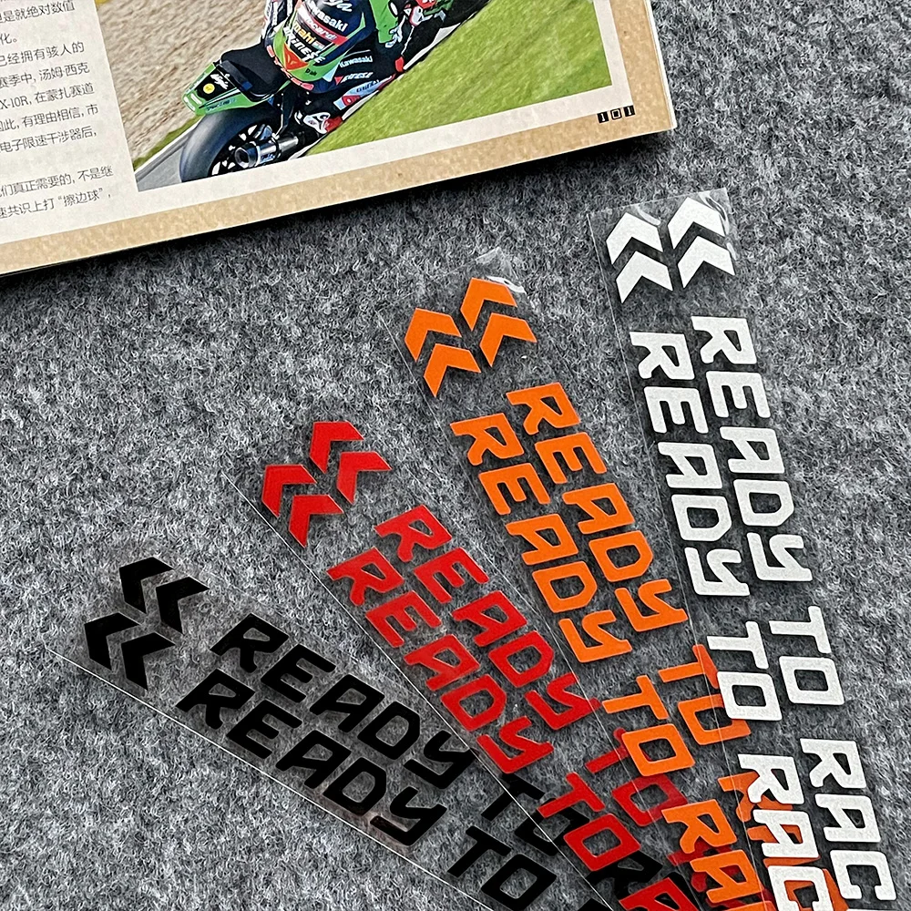Ready to Race Motorcycle Sticker Motorcycle Body Helmet Decal for KTM Duke 125 390 Race 1190ADV 390 109 Super Adventure 790 890 image 5