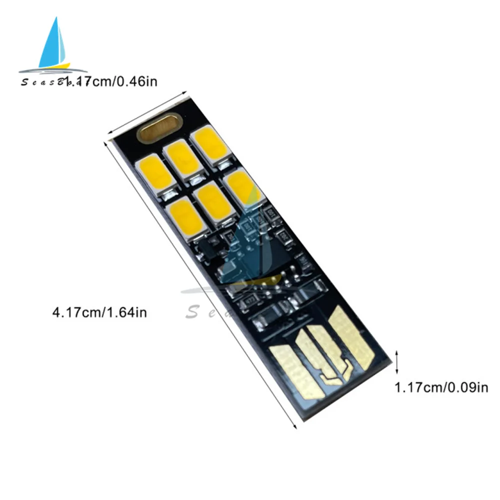 Portable Mini 5730 USB LED Light 5V Touch Sensor Dimmable Night Light for Power Bank Computer Laptop PC Book Reading Table Lamp