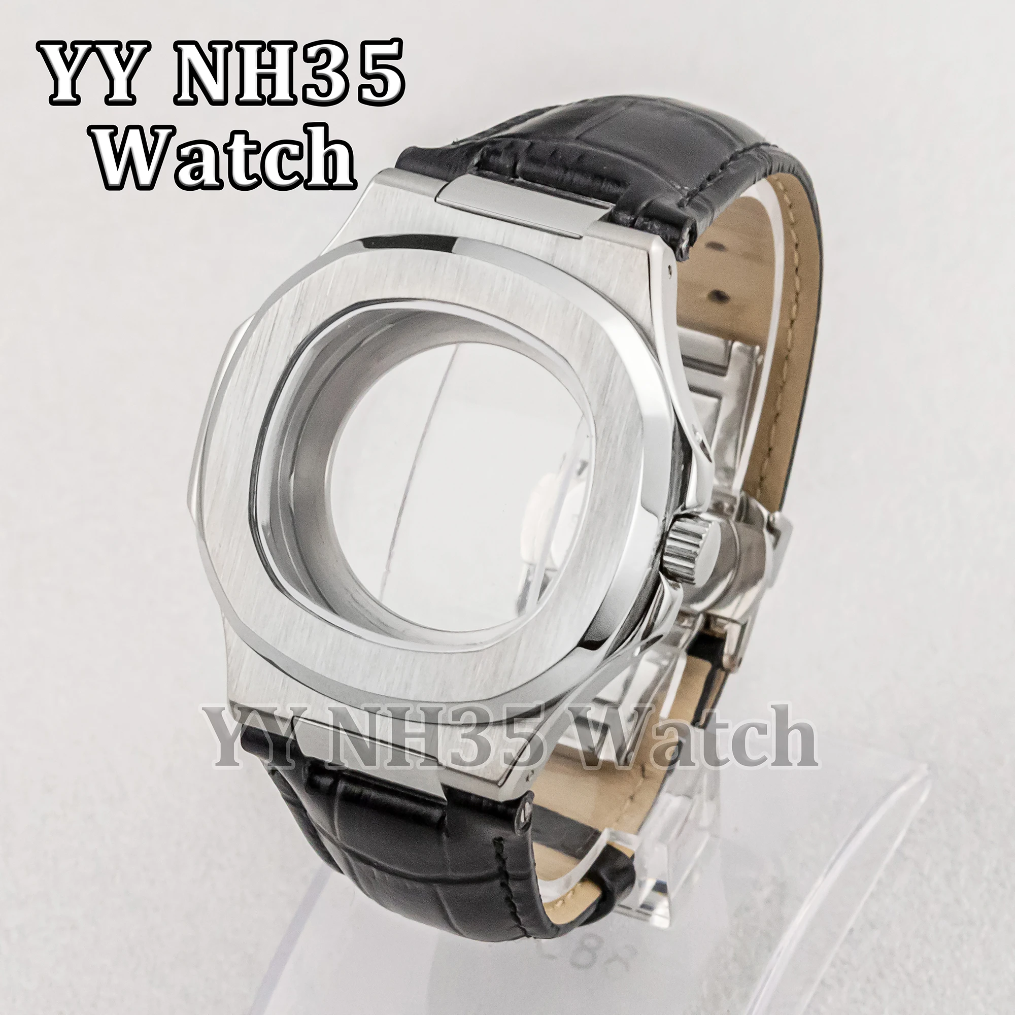 nh35-case-genuine-leather-watch-strap-for-nautilus-watches-sapphire-crystal-10atm-waterproof-41mm-case-fit-nh35-nh36-movement