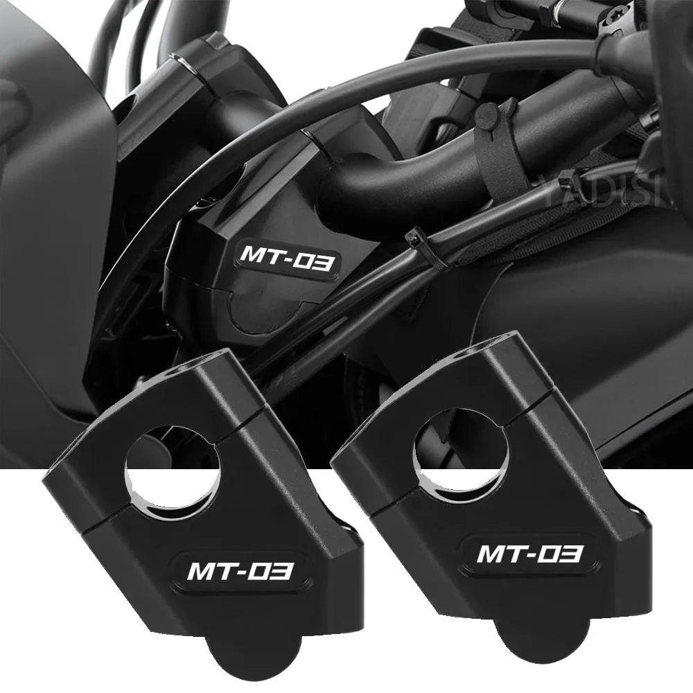 For MT03 MT-03 MT 03 mt-03 mt03 Motorcycle Handlebar Riser Bar Mount Handle Clamp Lift Adapte