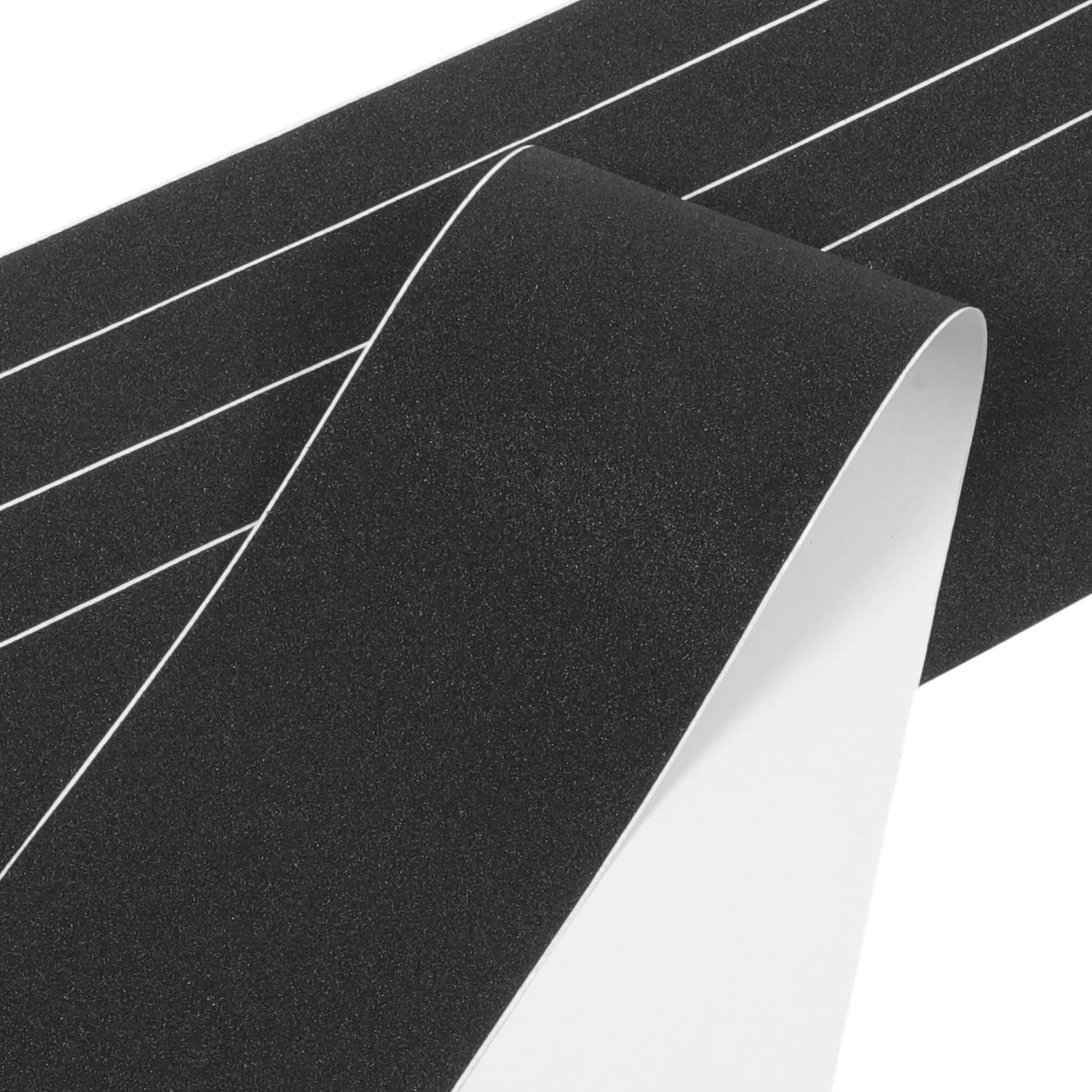 

5pcs Anti-slip Tapes Black 15cmx76cm Durable Outdoor Staircase Step Tapes Stairs Non-slip Mats Step Strips Tread