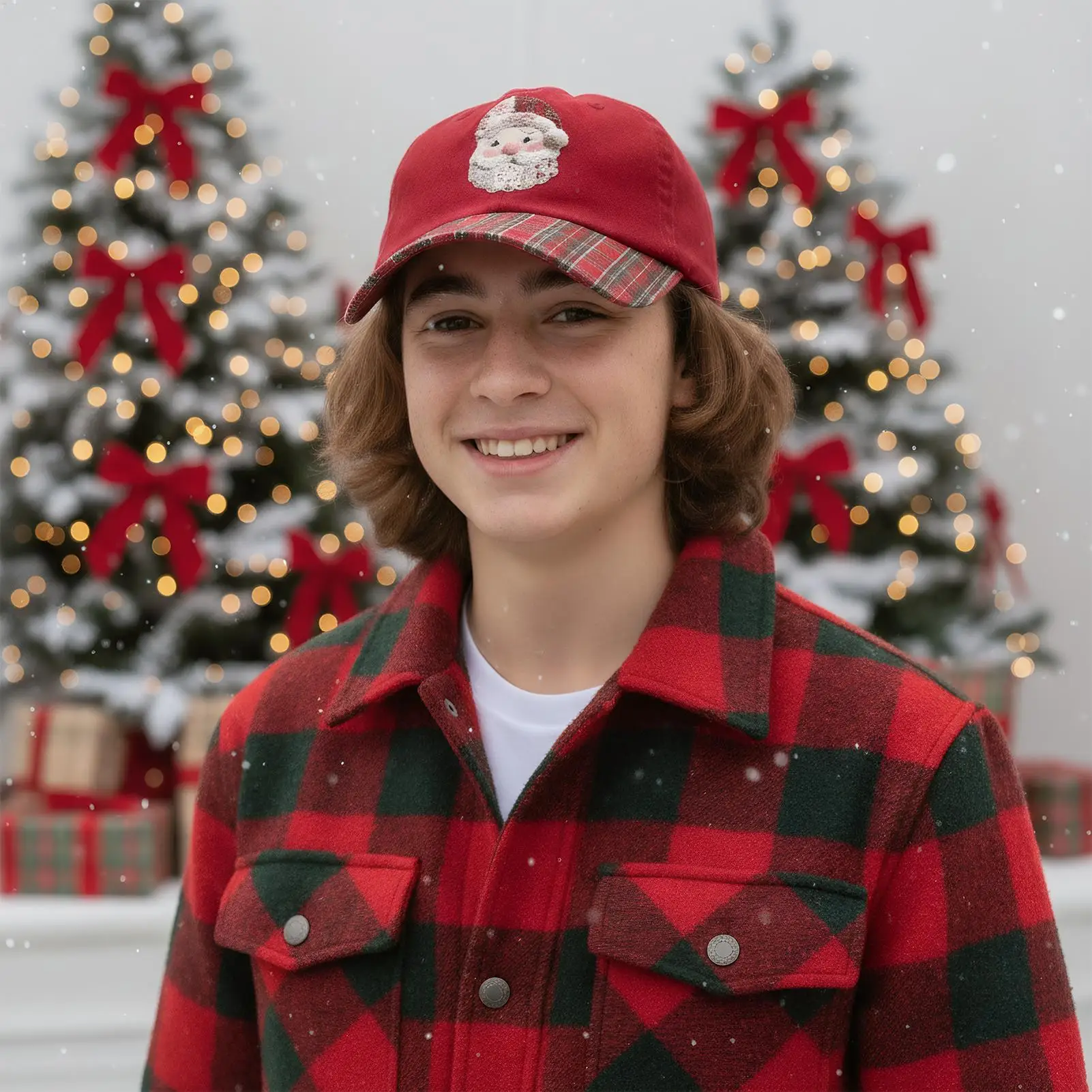 

Рождественские шапки, регулируемый дышащий головной убор, рождественская шапка для мужчин, для детей, взрослых, друзей, мужчин, женщин, активный отдых на свежем воздухе, праздник