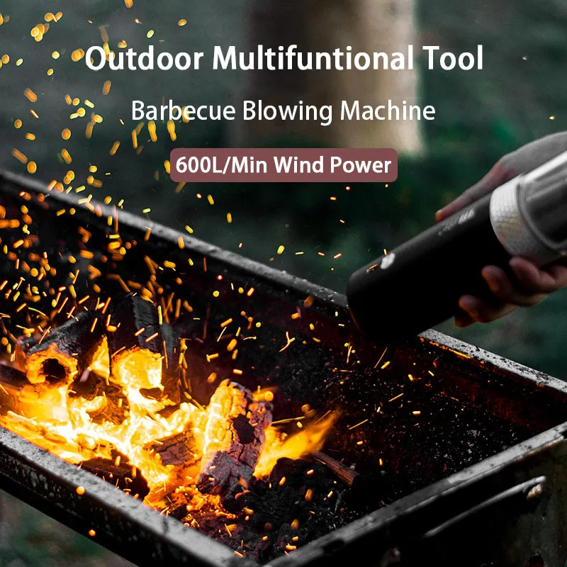 Многофункциональный пылесос 3-в-1, беспроводной ручной пылесос с воздушной помпой для кемпинга, с перезаряжаемым устройством типа с