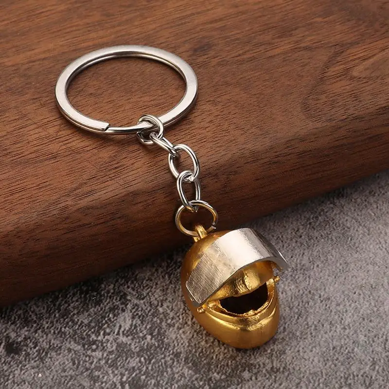 Mini Helmets Keychain Mini Motorcycle Helmets Keychain Motorcycle Key Holder Car Key Ring Portable Bag Pendant