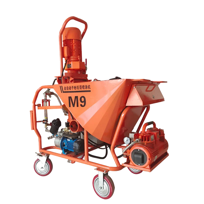 M9 M6 Germany Manufacturer Parts Mortar Spray Machine Cement Plastering Gypsum Plaster Cement Plaster Spraying Machine