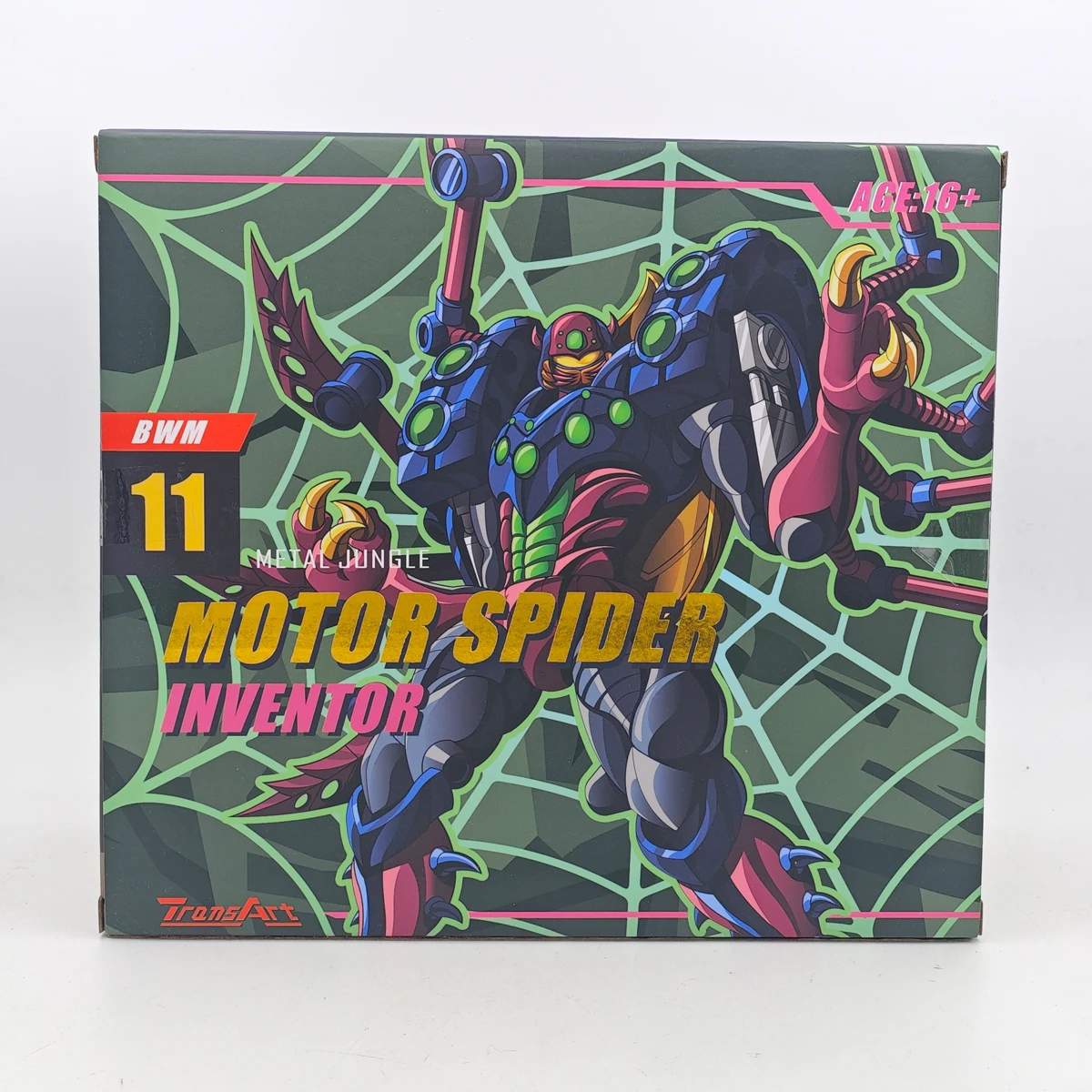 TransArt BWM-11 BWM11 TA Metall Spinne Beast Wars BW Super Warrior Metamorphic Spielzeug Beast Modell Transformation Spielzeug