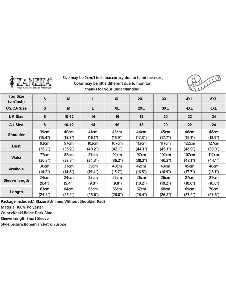 ZANZEA-Chemisier à Manches Courtes et Col Rond pour Femme, Élégant, Mode Coréenne Décontractée, Boutonné, Couleur Unie, Été