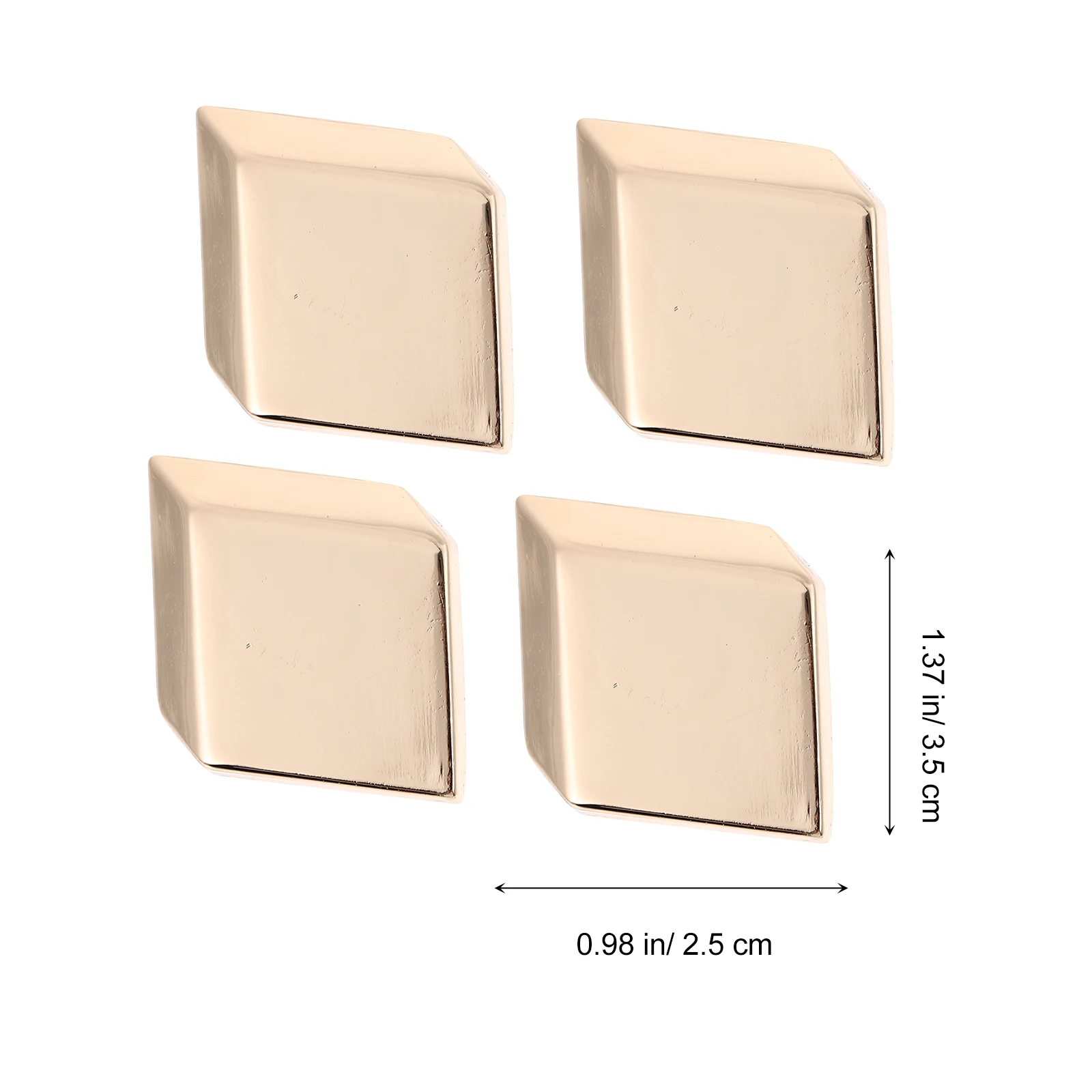 

10 Sets Snap Fastener Metal Buttons Sewing Clothing Coat Jeans Jackets Garments Accessories Four Hole