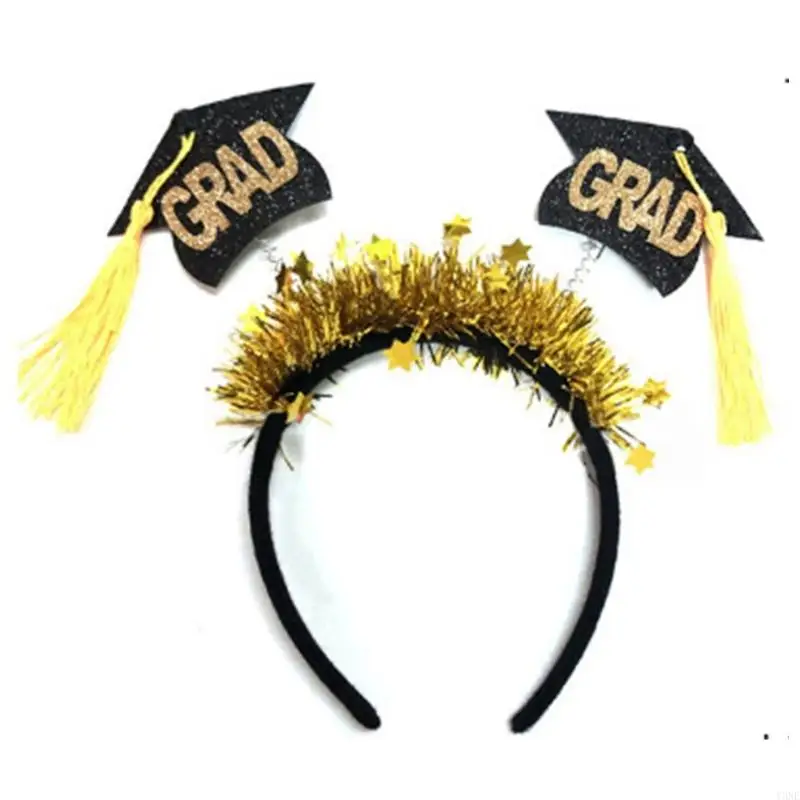 Y3NE Unique Funny Headwear For 2026 Graduation Eye Catching Design Soft Fabric Comfortable Wear Party Essential