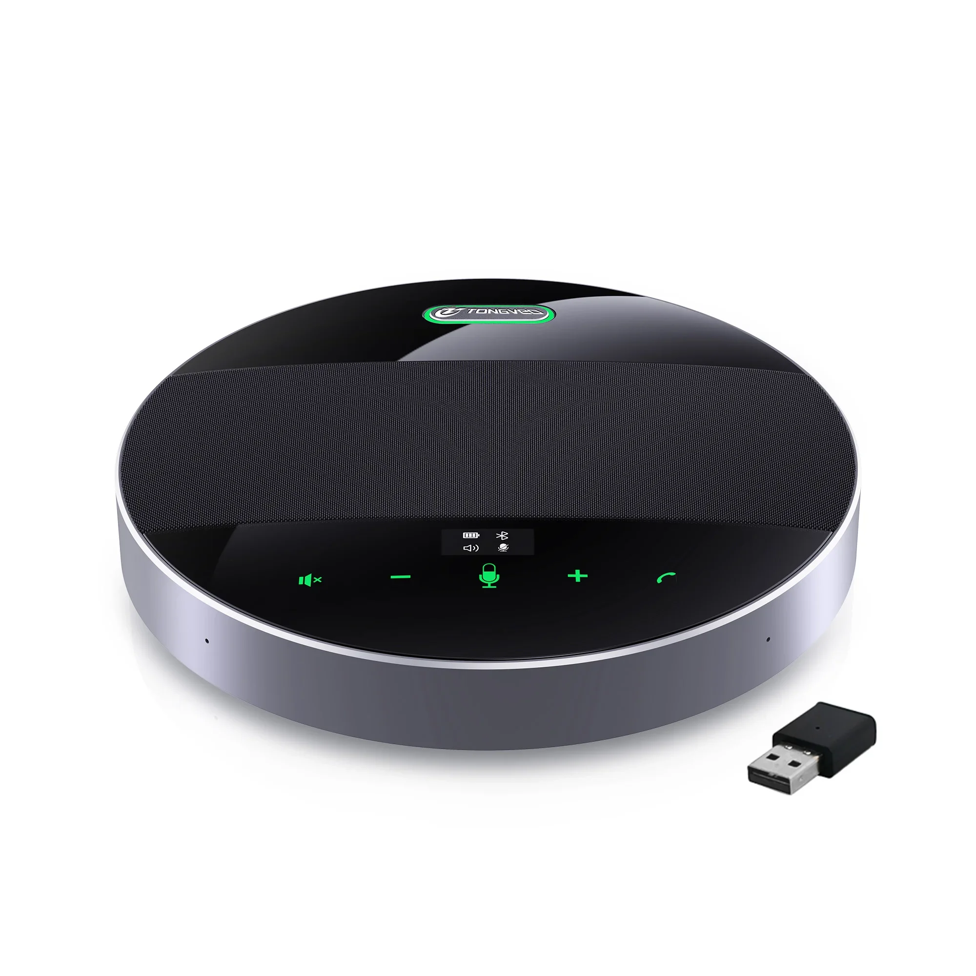 High Quality Blue Tooth/USB/Wireless Omni-directional 360° Pick Up Conference Speakerphone Daisy Chain Available