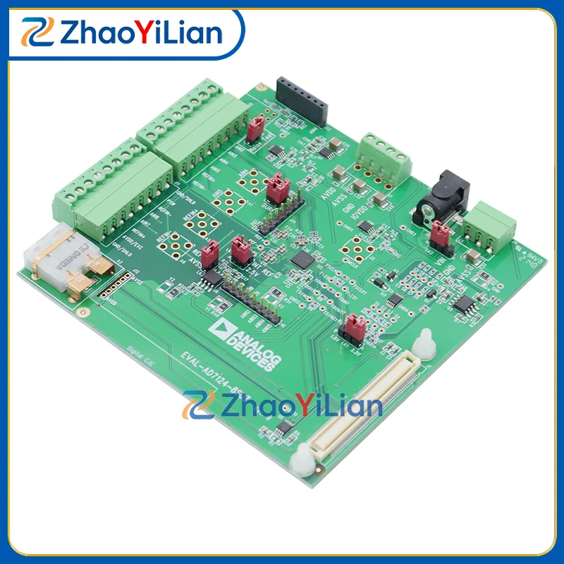 For EVAL-AD7124-8SDZ Analog Devices AD7124-8 ADC Development Board 24-bit Low Power Data Acquisition Evaluation Kit