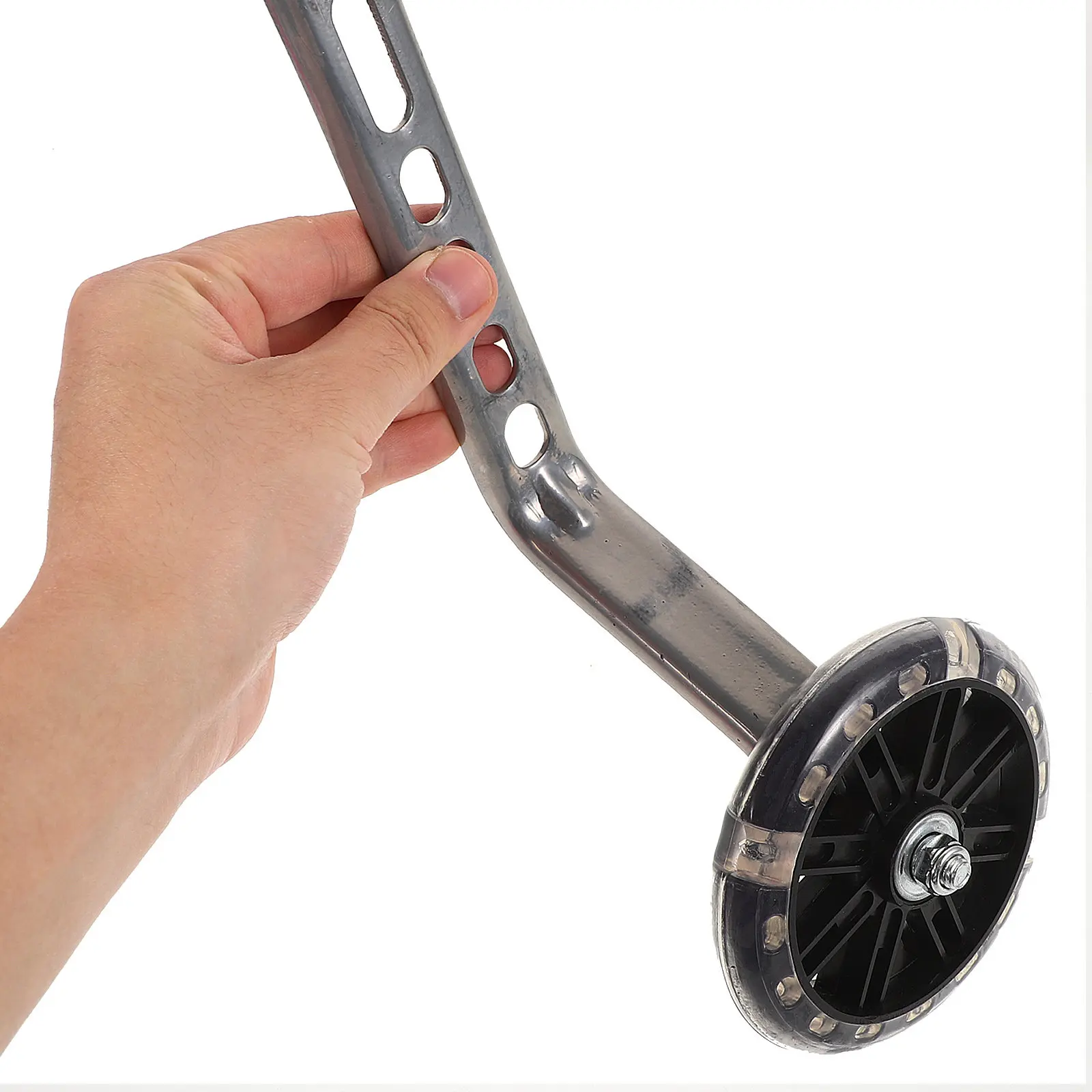 

Комплект из 1 шт. вспомогательных колес для велосипеда с подсветкой, устойчивые, из алюминиевого сплава, бесшумные, для начинающих