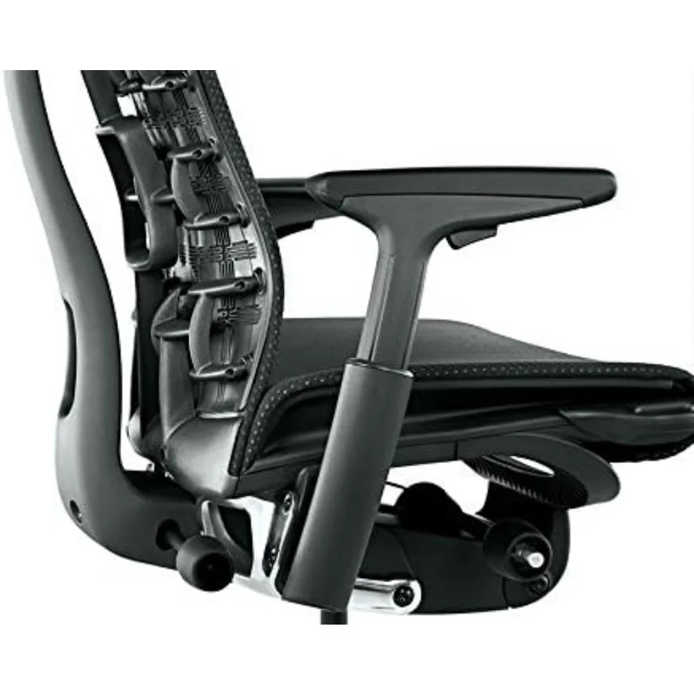 Embody Ergonomic Office Chair | Fully Adjustable Arms and Carpet Casters