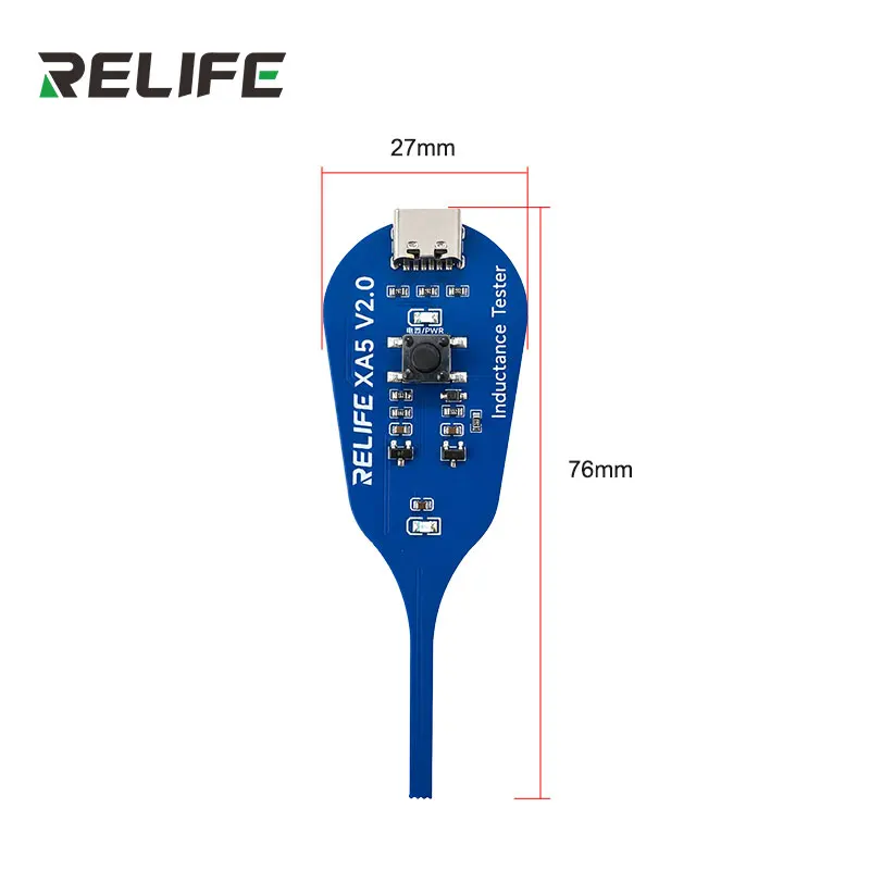 Relife XA5 Motherboard Coil Tester Inductor Detector Tool for PC Repair Electromagnetic Induction Quick Fault Check Tool view 6