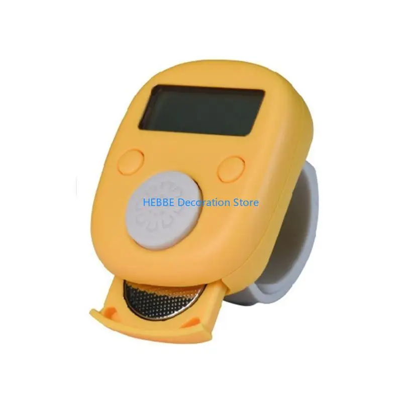 B0KC Handy Counter Clicker Manual Digital clicker Tally Counters Finger Mechanical Palms Handheld 6-Digit