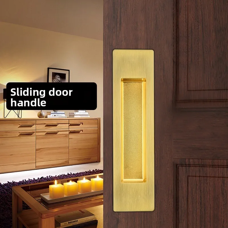 

Embedded embedded opposite handle Concealed sliding door Wooden door sliding door Concealed invisible handle Concealed handle