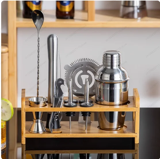 Stainless steel shaker set, cocktail shaker, bar shaker