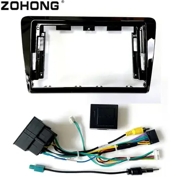 適用於SkodaRapid、西雅特Toledo的9吋車用收音機框架套件,包含立體聲磁帶錄音機、GPS導航儀、儀表板安裝主機面板裝飾框 10 最佳銷售 西雅特托萊多車身套件 - №7