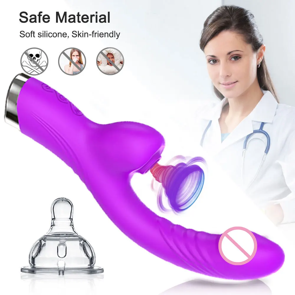 Kaninchen-Saugvibrator zur Stimulation der Klitoris-G-Punkt, Sexspielzeug für Erwachsene für Frauen, Paare, vibrierendes Fingermassagegerät, 10-Vibration