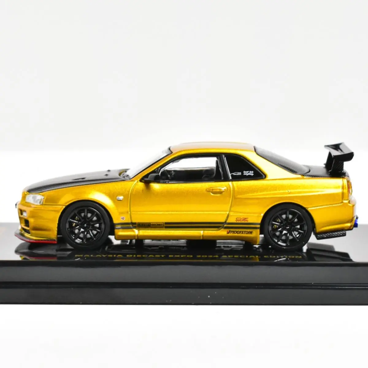 Modèle en alliage INNO Nissan GTR, R34, R35, Malaisie Limitée, Top SecExamen, 1:64