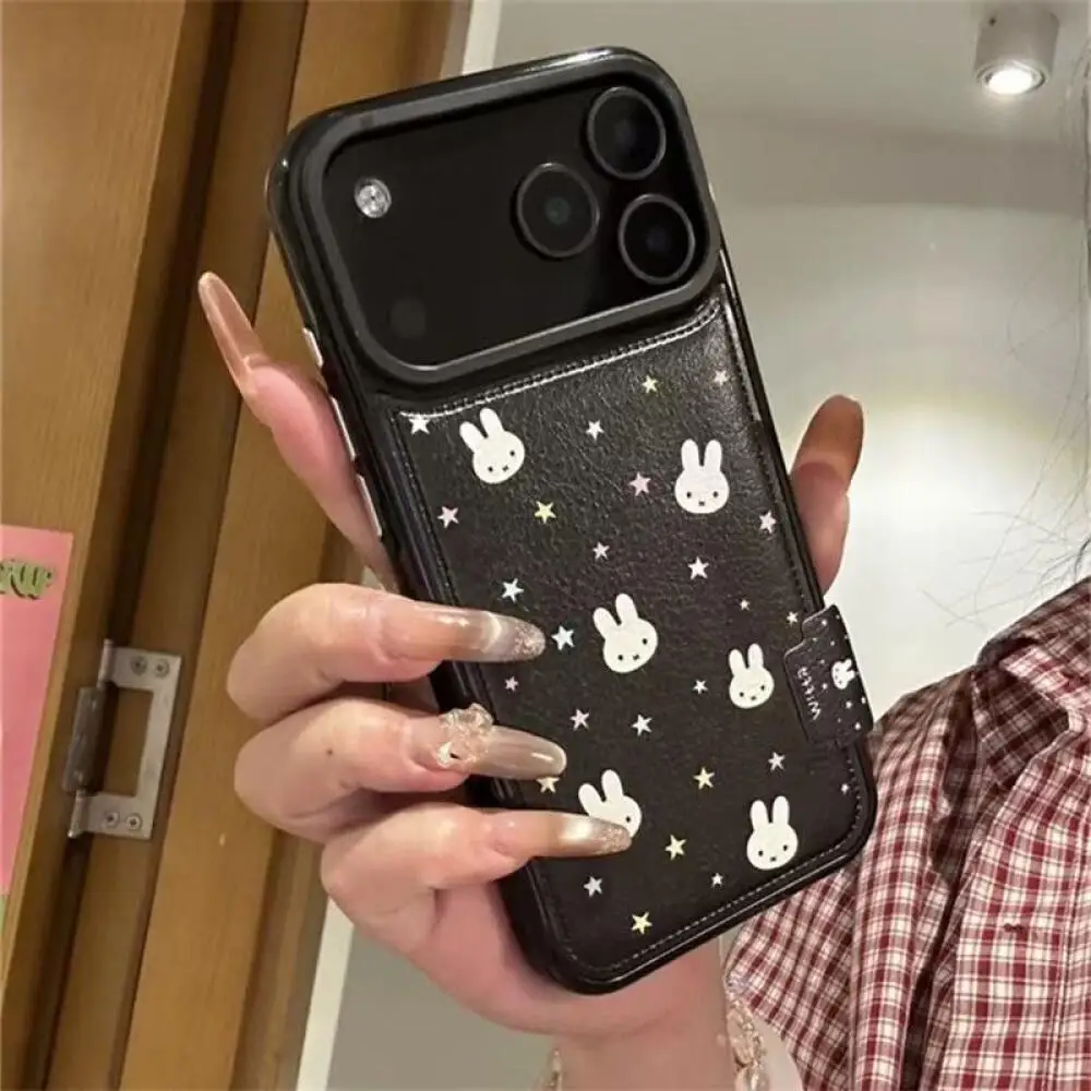 New Miffy phone case suitable for iPhone 17PROMAX-13 anti drop cartoon phone protective case cute girl cartoon phone case