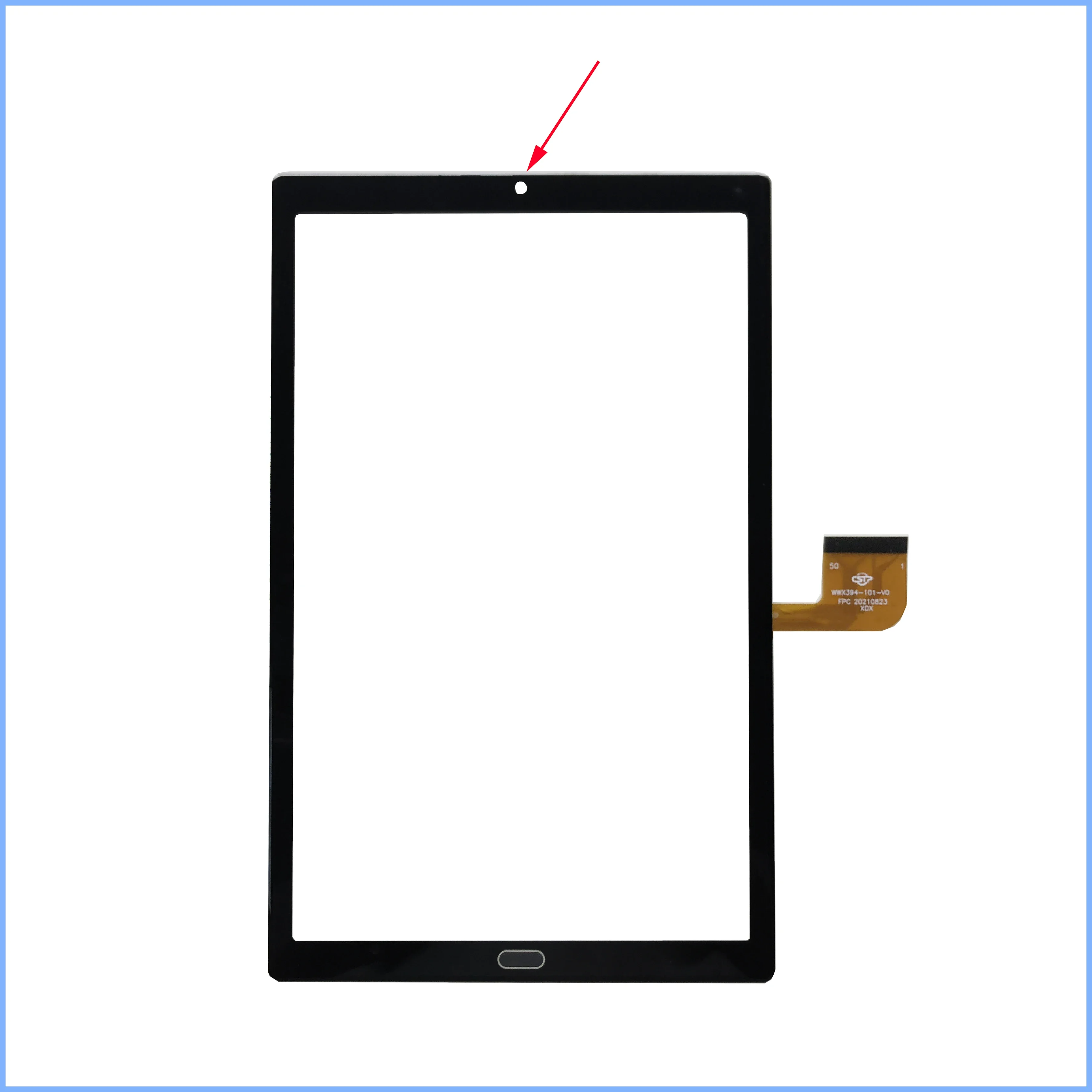 New For 10.1 inch WWX394-101-V0 Tablet External capacitive Touch Screen Digitizer Panel Sensor Replacement Phablet Multitouch