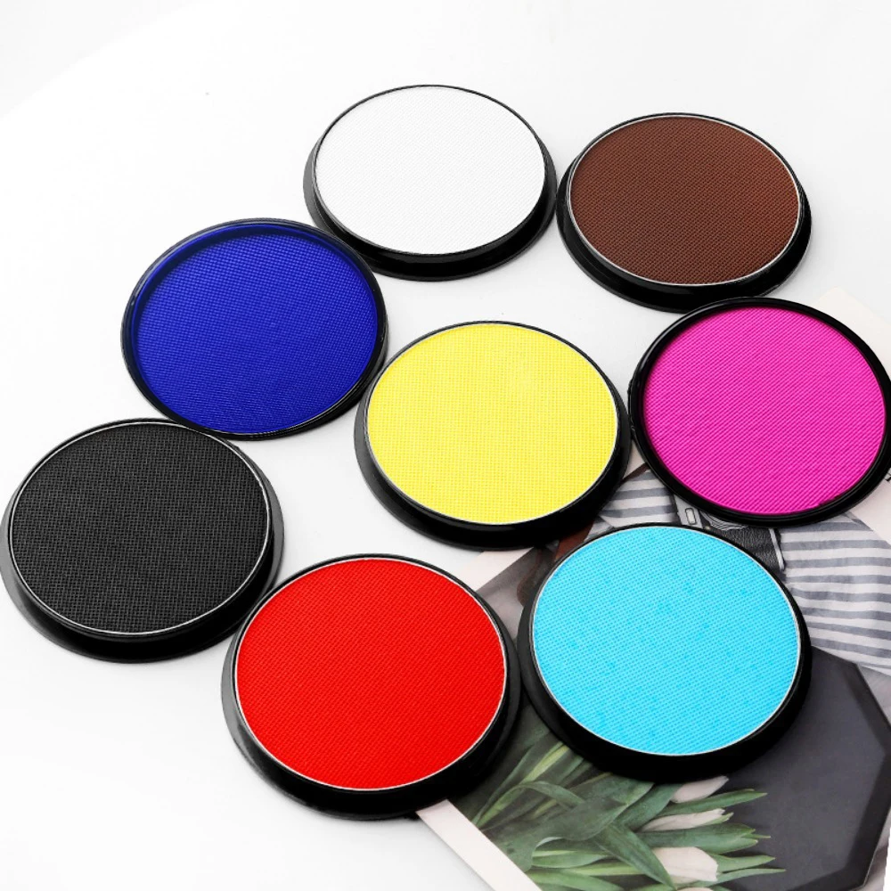 Los pigmentos de pintura corporal solubles en agua se adaptan a la pintura facial y son ideales para el arte corporal de escenario/Navidad.