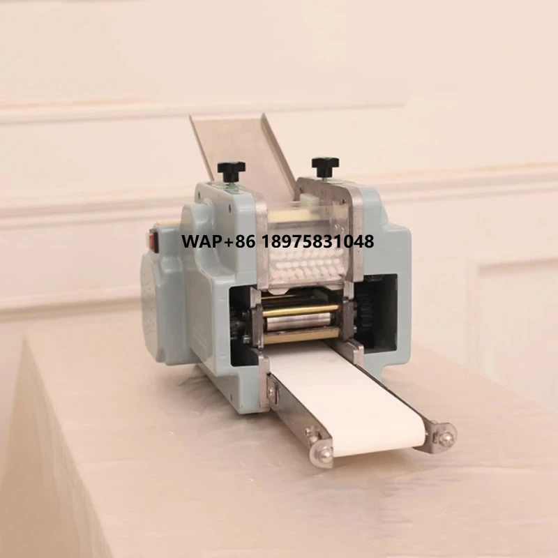 Automatic Wonton Dumpling Wrapper Making Machine Spring Roll Wrapper Maker Wonton Dumpling Wrapper Slicer 220V/110V