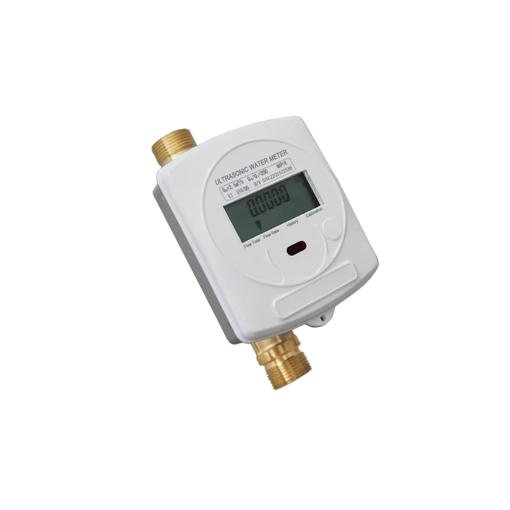 High-accuracy15~40mm RS485 Modbus/ LoRa Class B Brass Smart Residential Ultrasonic Water Meter