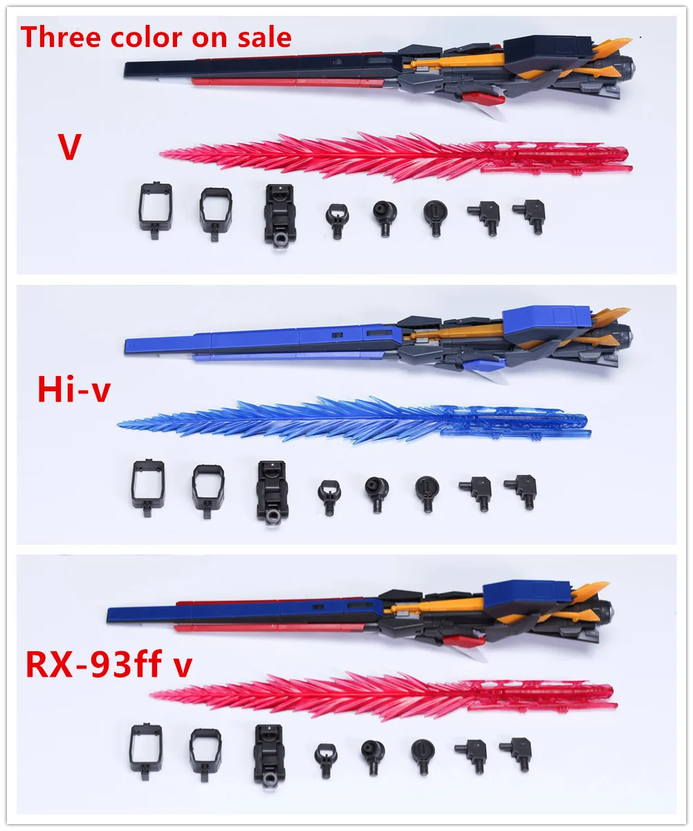 EW long range Fin Funnel weapon set for 1/144 RG HG EG RX-93ff v Hi-v model DE042