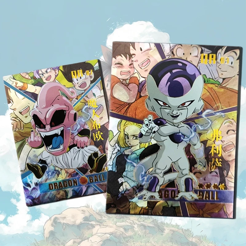 Dragon Ball Comic Card Alliance QR card Frieza Son Goku Gogeta Torankusu Master Roshi boy Toy collection Birthday Christmas gift